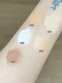 OUT OF OFFICE 二合一 - 双头轮廓笔/高光笔，多功能面部轮廓高光笔，轮廓高光双头笔（#01，5克/0.18盎司） - 01 - 查看 5