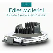 2-In-1 Stainless Steel Egg Slicer And Dishwasher-Mozzarella Cheese Cutter - Black - View 6