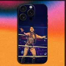 R-Rhea Ripley Wrestler Phone Case Cover Compatible With  16,15,14,13,12,11,Pro,XS,Max,XR,Plus,SE,Mini Soft Black Cover, Cover Compatible With  17 Case,  17 Pro Case,  17 Pro Max Case - Z1 - View 9