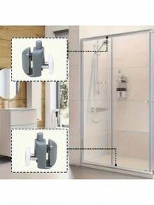 (Juego de 2) - Polea de baño, Rueda rebotante de ducha - Multicolor - Ver 2