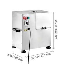 Commercial Sugar Cane Juicer, 800W Electric Sugarcane Juicer Machine With 661LBS/H High Output, 4 Stainless Steel Rollers, Sugar Cane Press Juice Extractor Squeezer For Home/Commercial Use - 800W - View 10