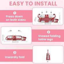 UBRAVOO Productos de baño para bebé - Rosa - Ver 3