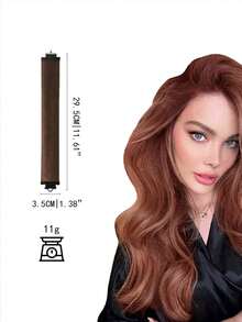 3件套免加热卷发棒，27厘米，睡眠友好型免加热卷发棒，3.5毫米直径大波浪卷发棒，懒人卷发神器，欧美简易卷发大波浪睡眠卷发棒（无包装） - 彩色 - 查看 7