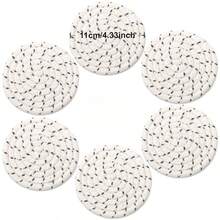 Round Woven Placemat, Suitable For Hot Pots And Pans, Heat Insulation Mat, Applicable For Kitchen Decor, Can Be Used On Dining Table, Kitchen Table, Coffee Table, Under Hot Dishes And Pots, Lamps And Flower Pots To Protect And Decorate Your Table, Very Suitable For Home Use