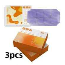 Knee Patch/Waist Patch/Turmeric Foot Patch/Neck Warmer, Pure Chinese Herbal Ingredients: Artemisia, Salvia, Corydalis, Chamomile, Notopterygium, Ginger, Angelica, Clove, Sappanwood, Szechuan Lovage, Centella, 5-7 Hours Continuous Heating, Average Temperature 49°C, Plant Extract, Warm And Comfortable, And Odorless - Multicolor - View 7