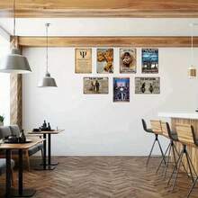 Vintage Metal Tin Sign - Beer Garage Man Cave Decor, Funny Home Wall Art For Garage Bar - Nhiều màu - Xem 6