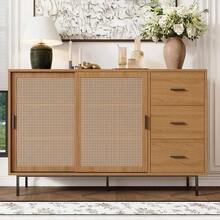 Storage Cabinets - Natural + Particle Board - View 5
