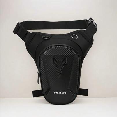 Motorcycle Leg Bag, Motorcycle Messenger Bag, Men Waist Bag For Delivery, Motorcycle Riding Backpack