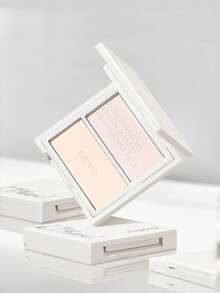 NOVO 3D Sculpting Contour & Highlight Palette, Matte & Pearlescent Comprehensive Palette, Suitable For Autumn/Winter, Ideal For Women, Y2K Style, Great For Birthday, Party, New Year Makeup - 01# Wild Gardenia - View 7