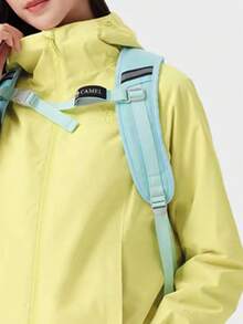 CAMEL CROWN Women's outdoor jacket, autumn and winter jacket windproof and waterproof 3-in-1 detachable casual jacket - 月影黃 - 查看 4