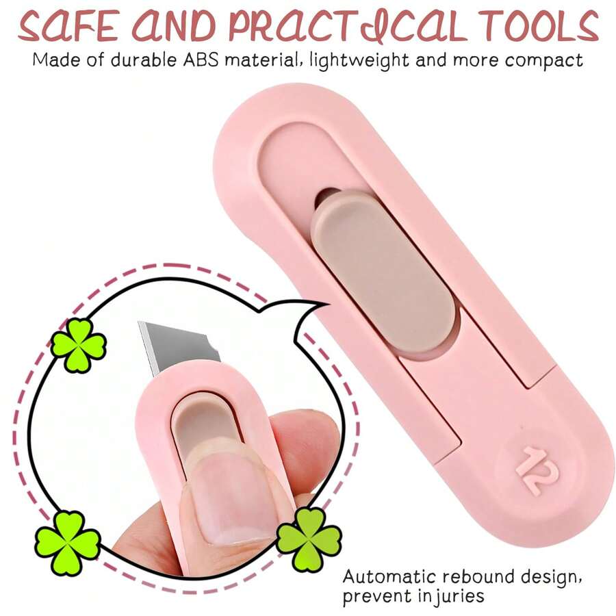 Utility Knife Box Cutters, Retractable Letter Opener, Sharp Cartons ...