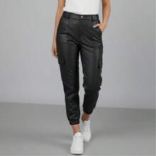 Jogger vinipiel negro - Negro - Ver 2