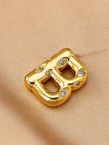 1 buc colier cu pandantiv la modă cu stras, potrivit pentru purtarea zilnică a femeilor, petrecere și cadou