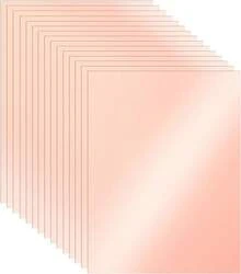 28 Sheets Shimmer Black Cardstock 8.5 X 11 Scrapbooking Paper, 92lb Premium Certificate Paper Card Stock Wedding, Crafting, Greeting Cards, Making Cards, Menus, Party2025 - 粉色 - 查看 12