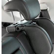 ROOLAEFOO Diese schwarze Autokopfstütze für Erwachsene ist einfach zu montieren und verfügt über eine um 180° drehbare Nackenstütze mit ergonomischem U-Design. Dieses Autositzkissen ist ideal für lange Fahrten und Nickerchen.