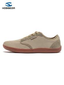 HOBIBEAR Sepatu Barefoot Minimalis Unisex dengan Kotak Jari Kaki Lebar, Bernapas & Nyaman untuk Lari Lintas Alam dan Jalan Kaki - Coklat - View 5