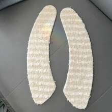 1 对马桶座套，粘性马桶垫，豪华加厚条纹马桶垫，可水洗，适合秋冬季家用 - 彩色 - 查看 9