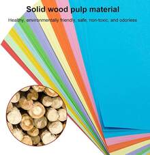 Sheets Of Paper In 10 Assorted Hues - Arts & Crafts, Paper Cutting, Drawing, And Colorful Origami - 多種顏色 - 查看 3
