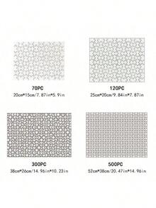 A Personalized Oak Wood Jigsaw Puzzle, Customized Handmade Birthday Gift With DIY Picture, Suitable For A Unique Birthday Gift, Souvenir, Or Celebration. The Customized Puzzle Will Be A One-Of-A-Kind Gift. Room Decoration - Multicolor - View 4