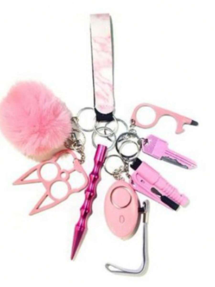 kit de defensa  personal especial para mujer - Rosa - Ver 1