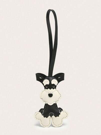 Chaveiro Schnauzer (1 unidade) - Pingente para Bolsa - Acessório em Formato de Animal de Desenho Animado - Presente Ideal para Mulheres