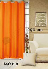 - Tenda da soggiorno 140 x 290 cm. Tenda semi-oscurante moderna per interni, finestre, soggiorno, camera da letto, in tinta unita (Col. 9, 2)