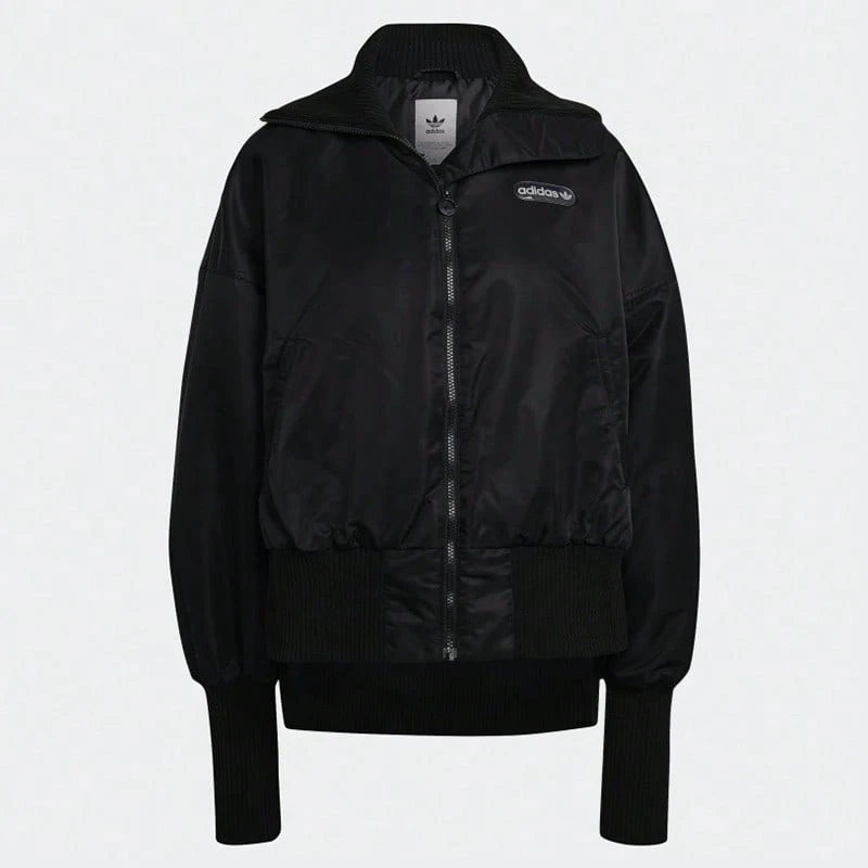 Chaqueta con capucha deportiva con cremallera de modal - negro - Ver 1