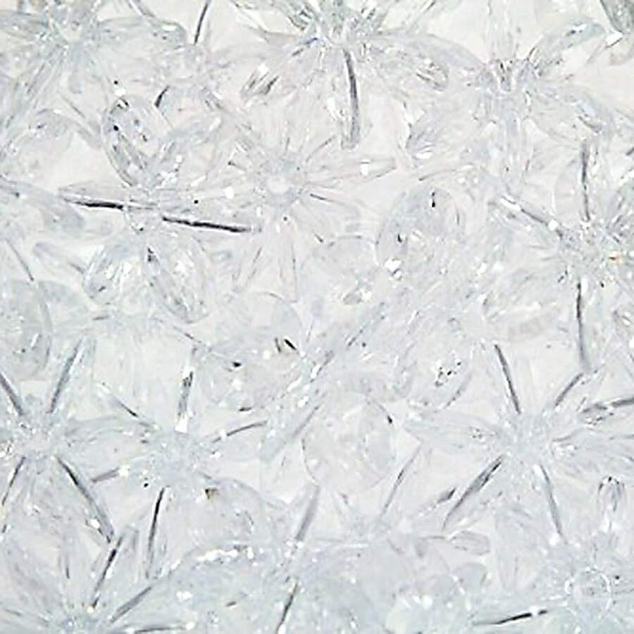 Beadery Cuentas Sunburst de 25 mm, cristal, 160 unidades por bolsa - 1 - Ver 1