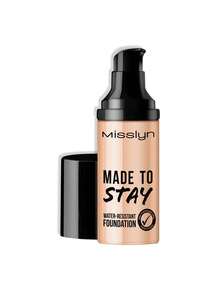 MISSLYN 1件裝 Made To Stay 防水底妝，高遮瑕霜狀粉底，持久抗暈染，滋養奶油質地均勻膚色，適合日常穿搭、派對與Y2K造型，純素品牌美妝化妝品 - #115 - 查看 6