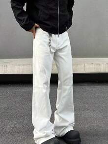 Men Jeans - White - View 2