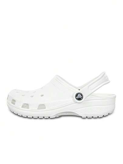 Crocs Classic Clog Women Sports Sandals Breathable Comfort Lightweight Skin-Friendly Easy To Clean Beach Pool Daily Wear White 10001-100