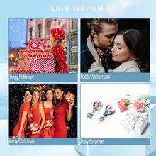 HappyStar 925 Sterling Silver Charms For Bracelets And Necklaces,Combination Dangle Pendants Beads Charms Jewelry Gift For Couples Sisters.(With Spacer Beads) - 熱氣球魅力 - 查看 5