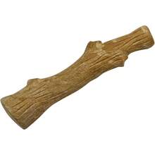 Dogwood Durable Dog Chew Toy, Small - Long Lasting Chew Stick Made With Real Wood - USA Made, S - 山茱萸(棕色) - 查看 1