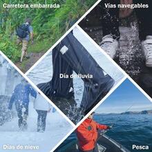 Cubrezapatos Impermeables, Cubrezapatos para Hombre y Mujer, Cubrezapatos de Limpieza, Cubrezapatos para Moto de Exterior, Cubrezapatos de Viaje Reutilizables con Cremallera 1 par - Extra grande - Ver 5