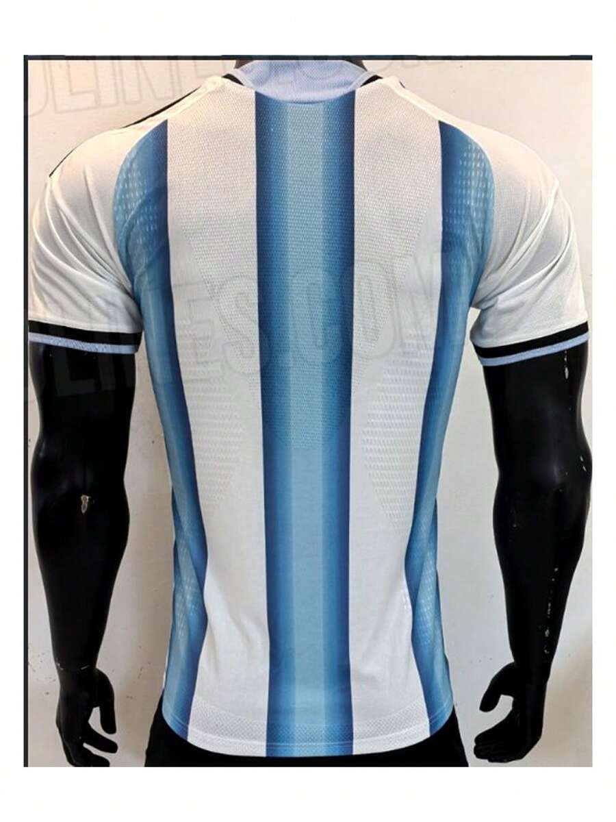 Jersey Argentina Mundial 2026 - Azul y blanco - Ver 1
