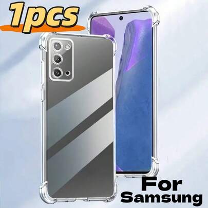 1 High-Definition Transparent Phone Case, Hydrophobic, Oil Resistant, Scratch Resistant, Easy To Clean, Shell Friendly, Compatible With OPPO & Vivo, Suitable For Gifts