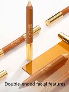 OUT OF OFFICE 二合一轮廓笔/高光笔，多功能面部轮廓高光笔，双头轮廓高光笔（#04，5克/0.18盎司） - 04 - 查看 11