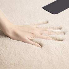 Ashler Soft Fox Faux Fur Chair Couch Cover Area Rug for Bedroom Floor Sofa Living Room(2 x 3 ft Beige) - Tipo 12 - Ver 6