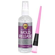 150ml/300ml Mold Release Spray - Release Agent For Professional Silicone For Resin Casting, Candle Wax And 3D Molds | High Temperature Resistant, Quick Drying Non-Stick Formula - White - View 10