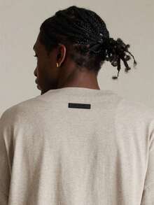 Fear Of God Essentials Tee 'Core Heather' Men T-Shirt - Bronze - View 6