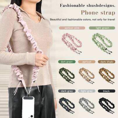 Adjustable Length 130cm Smartphone Shoulder Strap/Lanyard Cute Foldable Neck Strap/Lanyard Crossbody Compatible With All Smartphones/S Anti-Drop And Anti-Lost For Women Beach Accessories Daisy