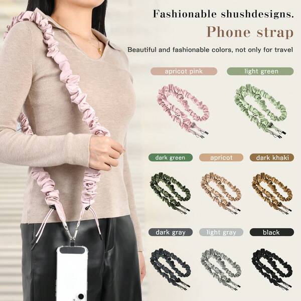 Adjustable Length 130cm Smartphone Shoulder Strap/Lanyard Cute Foldable Neck Strap/Lanyard Crossbody Compatible With All Smartphones/S Anti-Drop And Anti-Lost For Women Beach Accessories Daisy