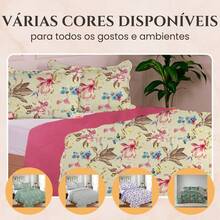 3-Piece Queen Size Bedspread Set, Patchwork Quilt, Ultra Double-Sided - 查看 6