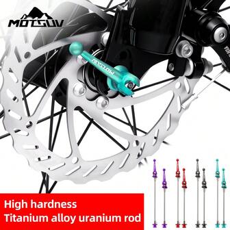 Titanium Alloy Quick Release Axle Skewer For Mountain Bike, Road Bike, Folding Bike