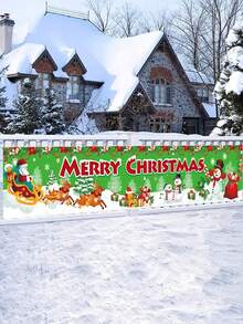 1 لافتة عيد الميلاد كبيرة الحجم، تصميم رجل الزنجبيل وقطار عيد الميلاد وأيل الرنة وسانتا كلوز والثلجي وشجرة عيد الميلاد، قماش خلفية عيد الميلاد، ديكورات عيد الميلاد للمنزل، ديكور حفلة عيد الميلاد، ديكور جدران غرفة عيد الميلاد، ديكور سياج خارجي عيد الميلاد، هدايا عيد الميلاد، ديكور شتوي، زينة عيد الميلاد، 2026 رأس السنة الجديدة