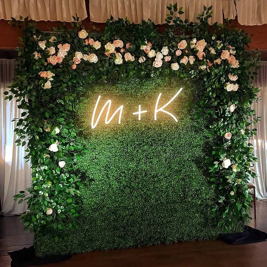 定制字母LED霓虹灯 - 情人节、婚礼和情侣的完美礼物 | USB供电，多色灯光，适用于派对、酒吧、咖啡馆和家居装饰