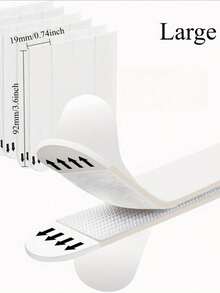 12pcs Damage-Free Frame Fasteners, Double-Sided Hook & Loop Design, Easy To Install And Remove, Suitable For Remote Controls, Frames, Sockets, Etc.