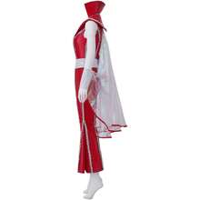 Women's Musical Mamma Mia Cosplay Costume Outfits Luxury Stage COS Costume - 紅色 - 查看 3