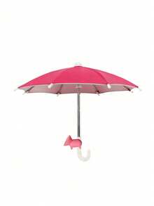 通用手机遮阳伞，带可爱小猪吸盘支架 - 可调节手机遮阳伞和防眩光手机支架，防紫外线防雨手机伞，免提吸盘支架带倾斜/角度锁定；保护屏幕免受阳光、眩光和反射的侵害；通用适用于智能手机、GPS 和导航仪 - 非常适合户外运动、骑行、海滩、驾驶、旅行、露营、钓鱼和直播 - 彩色 - 查看 12