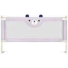 Anti-Fall Bed Rail For Toddlers Grey 175 Cm / 200 Cm - Grey - View 2